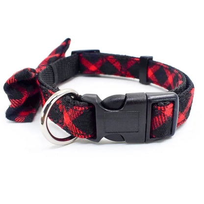 British Style Bow Pet Collar