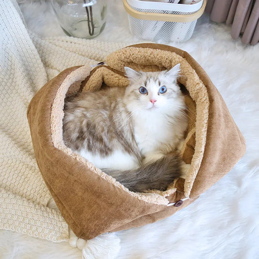 Warm Thickened Cat Multifunctional Bed